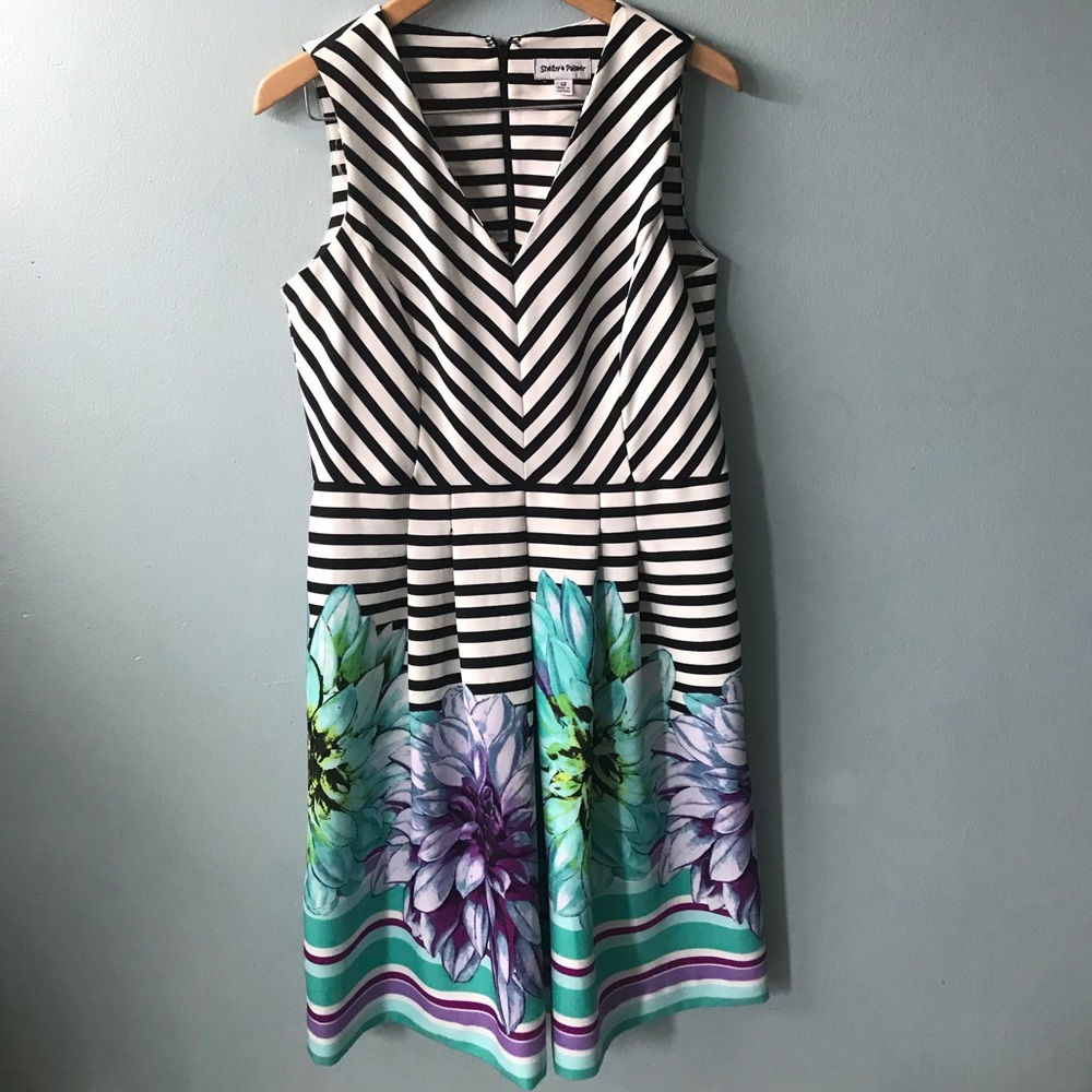 SHELBY & PALMER Asymmetrical Dress